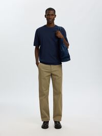 COTON T-SHIRT, Navy Blazer, highres