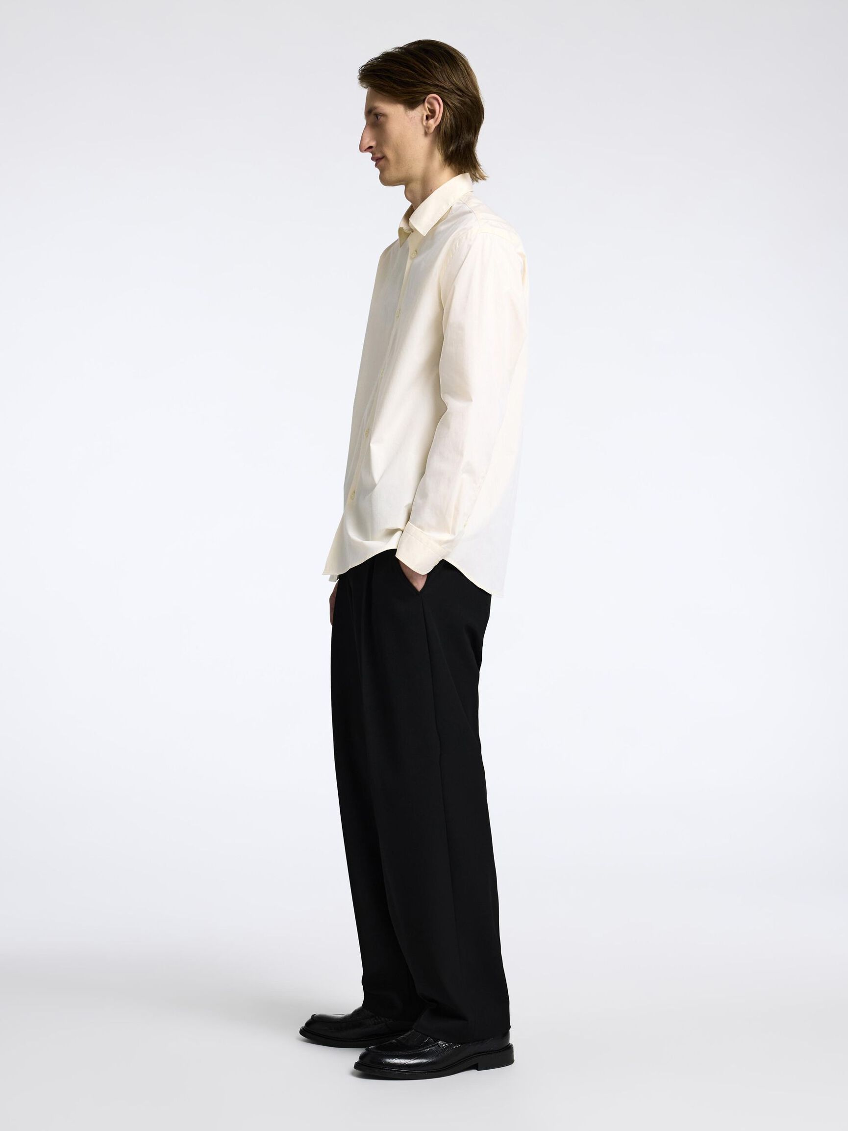 OVERSIZED OVERHEMD, Angora, highres