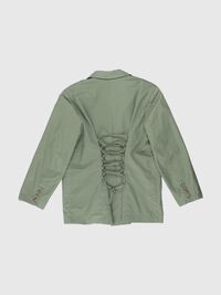 DREW OVERSIZED STRING DETAIL BLAZER, Laurel Green, highres