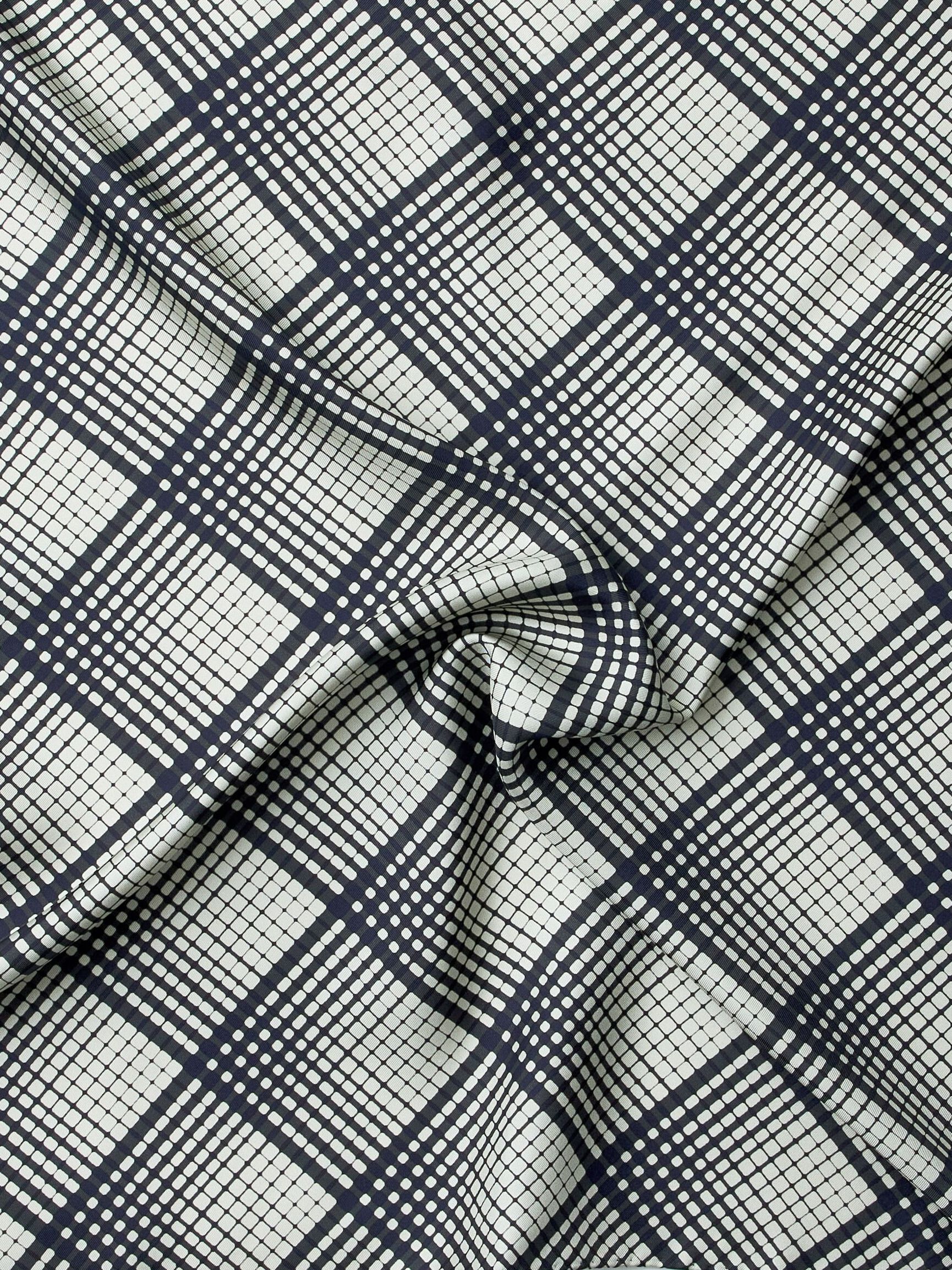 100% SILK SCARF, Black, highres