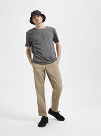 196 JAMBE DROITE CHINOS, Greige, highres