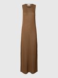 Selected VISCOSEMIX GEBREID MAXI JURK, Coca Mocha, highres - 16091497_CocaMocha_001.jpg