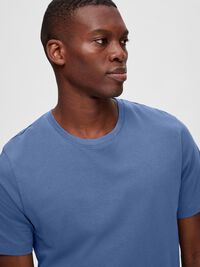 3-PACK COTTON T-SHIRT, Sky Captain, highres