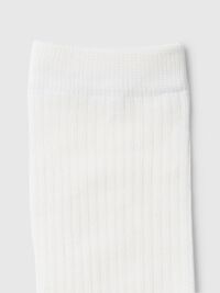 BOMULDSBLANDING STRØMPER, Bright White, highres