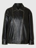 Selected RELAXED FIT LEATHER JACKET, Black, highres - 16096580_Black_1160366_001.jpg