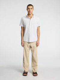 220 LOOSE FIT BUKSER I HØRBLANDING, Incense, highres